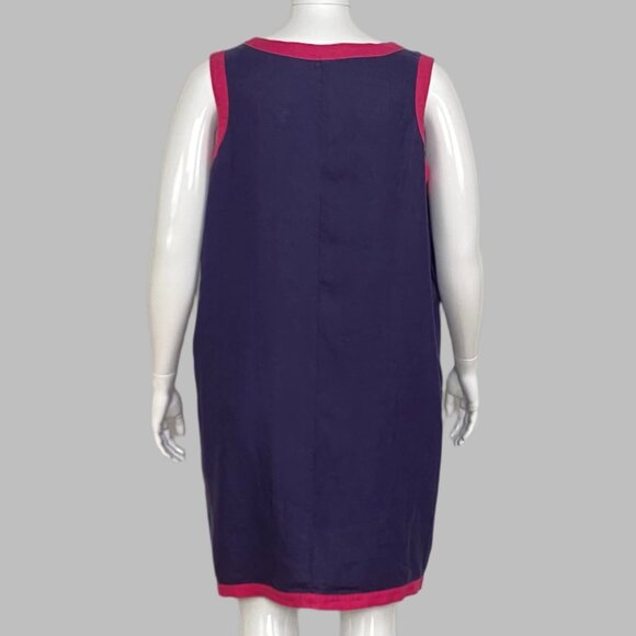 Sigrid Olsen sleeveless linen dress - Picture 2 of 5